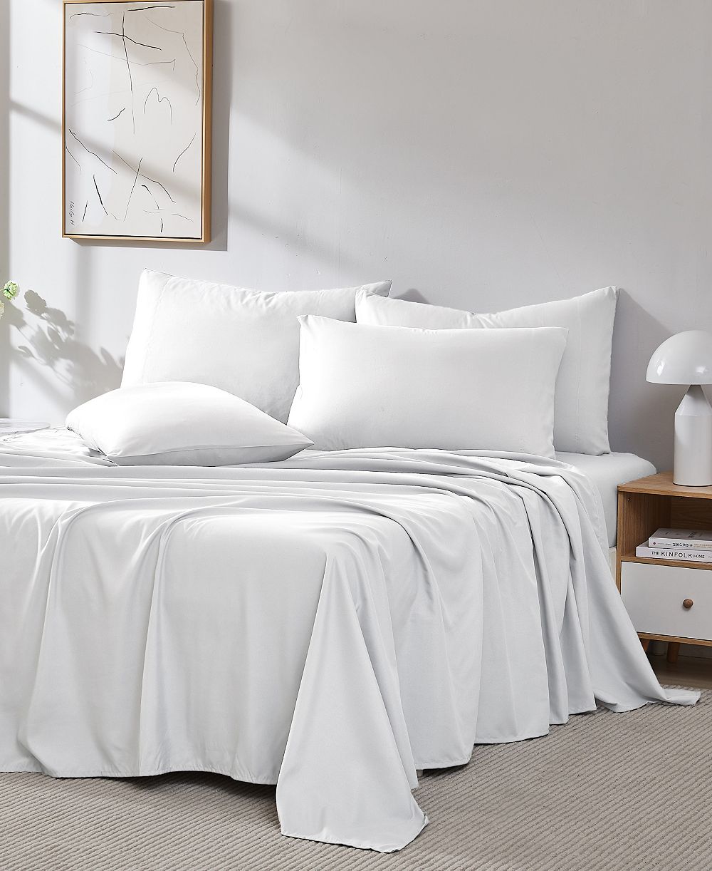 Southshore Fine Linens Vilano 21" Extra Deep Pocket 6-Pc. Sheet Set, California King
