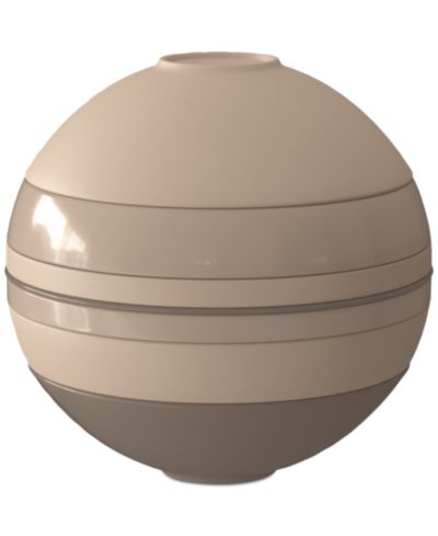 Villeroy & Boch La Boule Beige 7-Piece Dinnerware Set, Service for 2