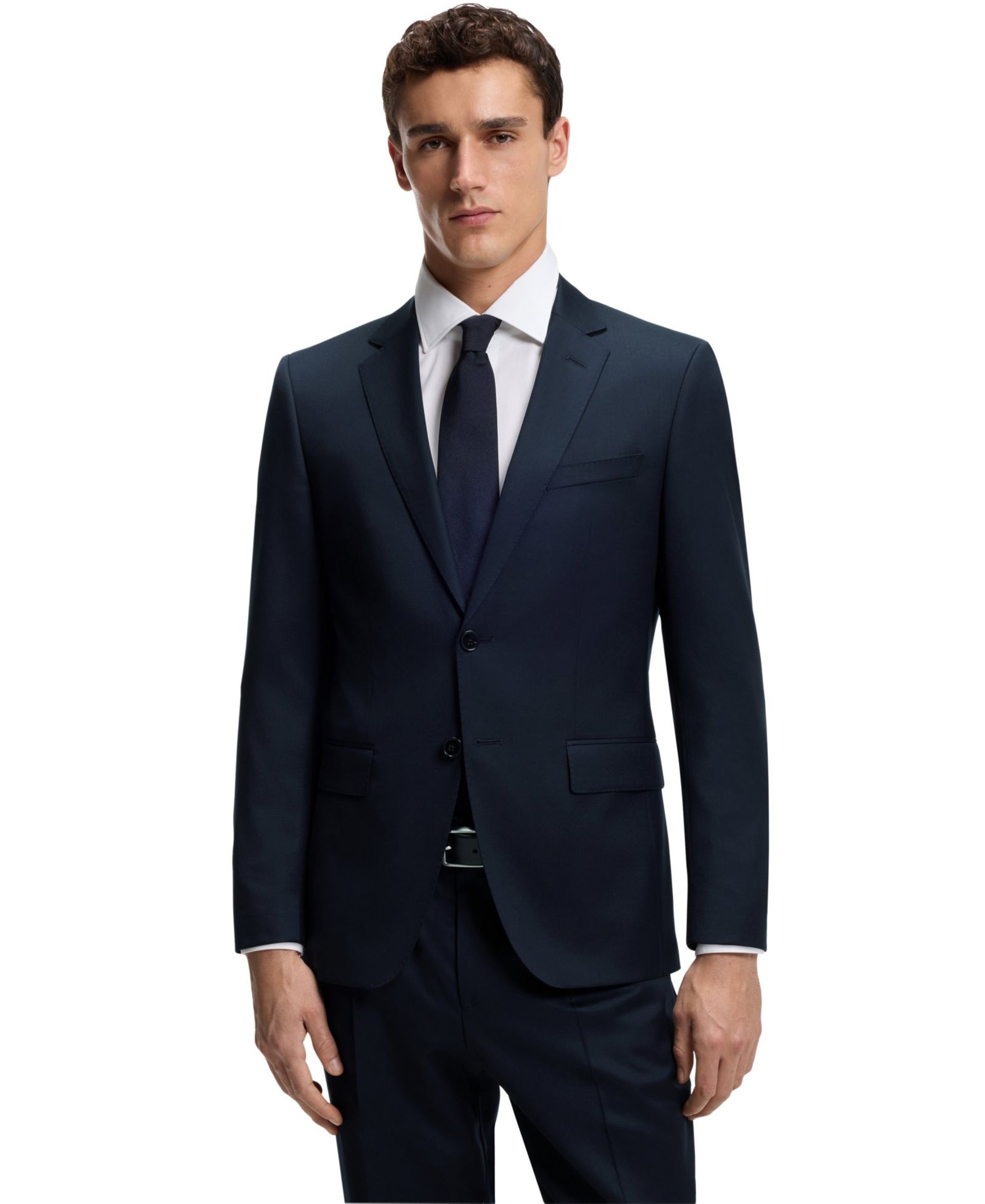 Мужской однобортный пиджак BOSS by Hugo Boss