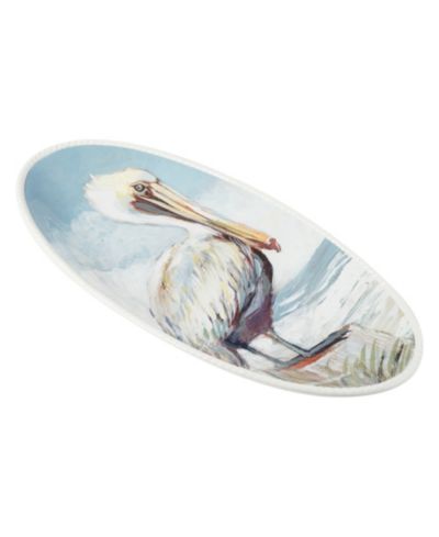 Сервировочное блюдо Certified International Shorebirds Fish
