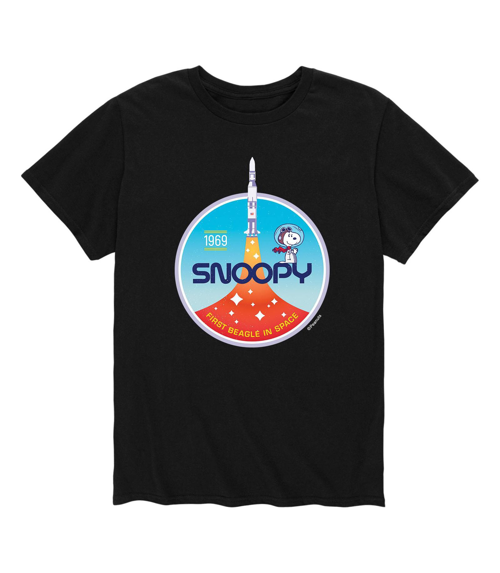 Мужская футболка Peanuts Snoppy Rocket