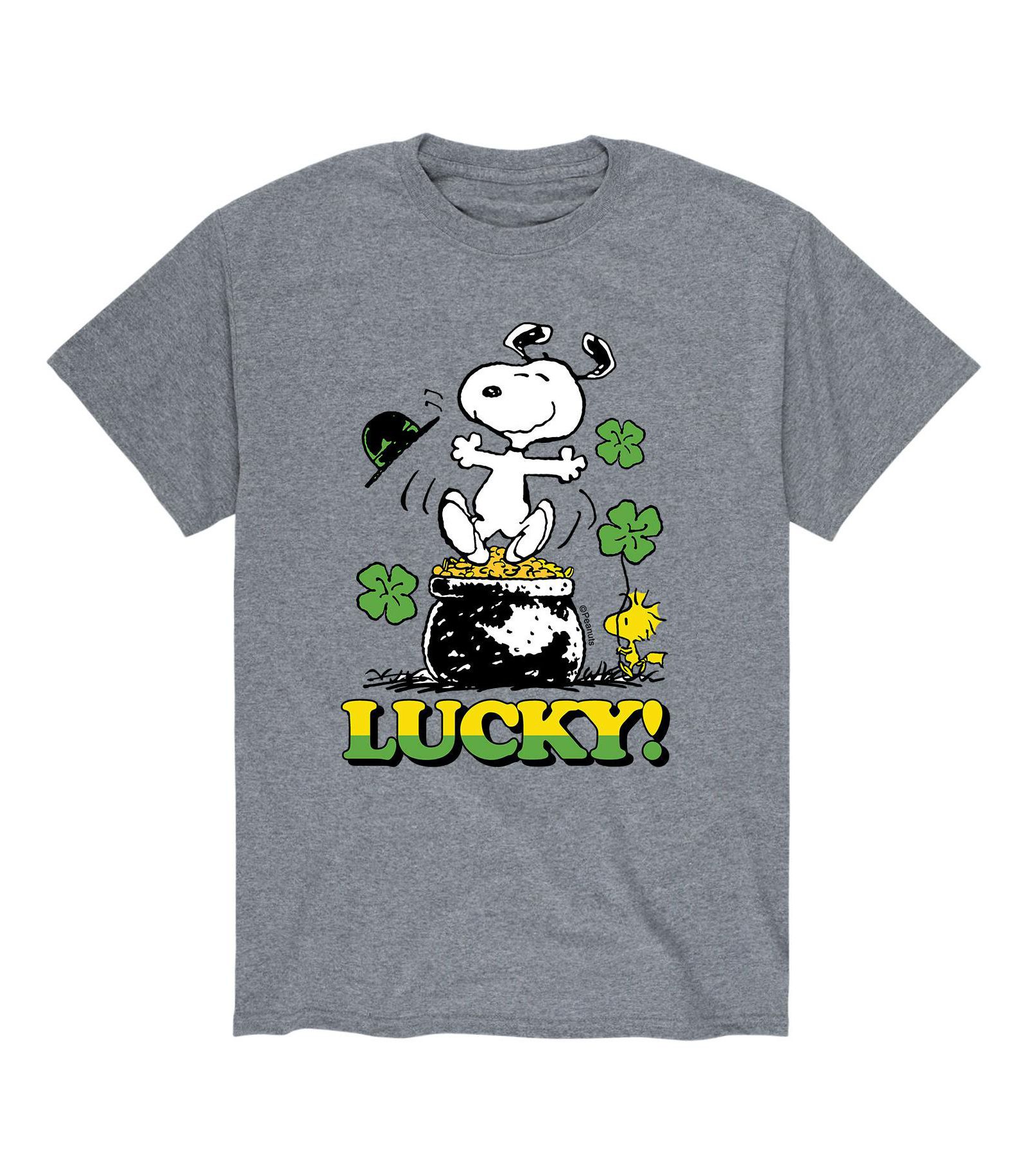 Men's Peanuts Lucky T-Shirt