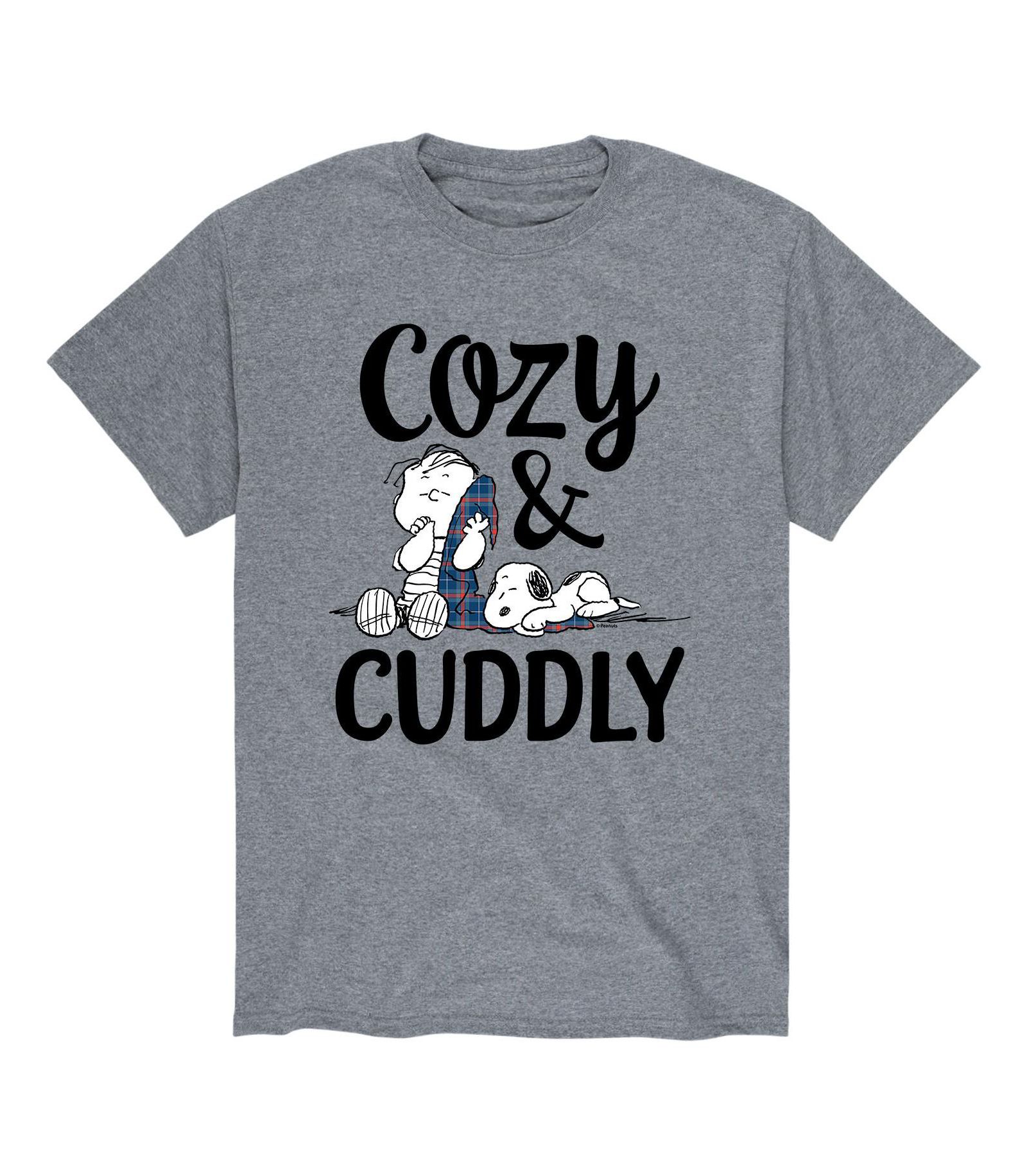 Мужская футболка Peanuts Cozy Cuddly