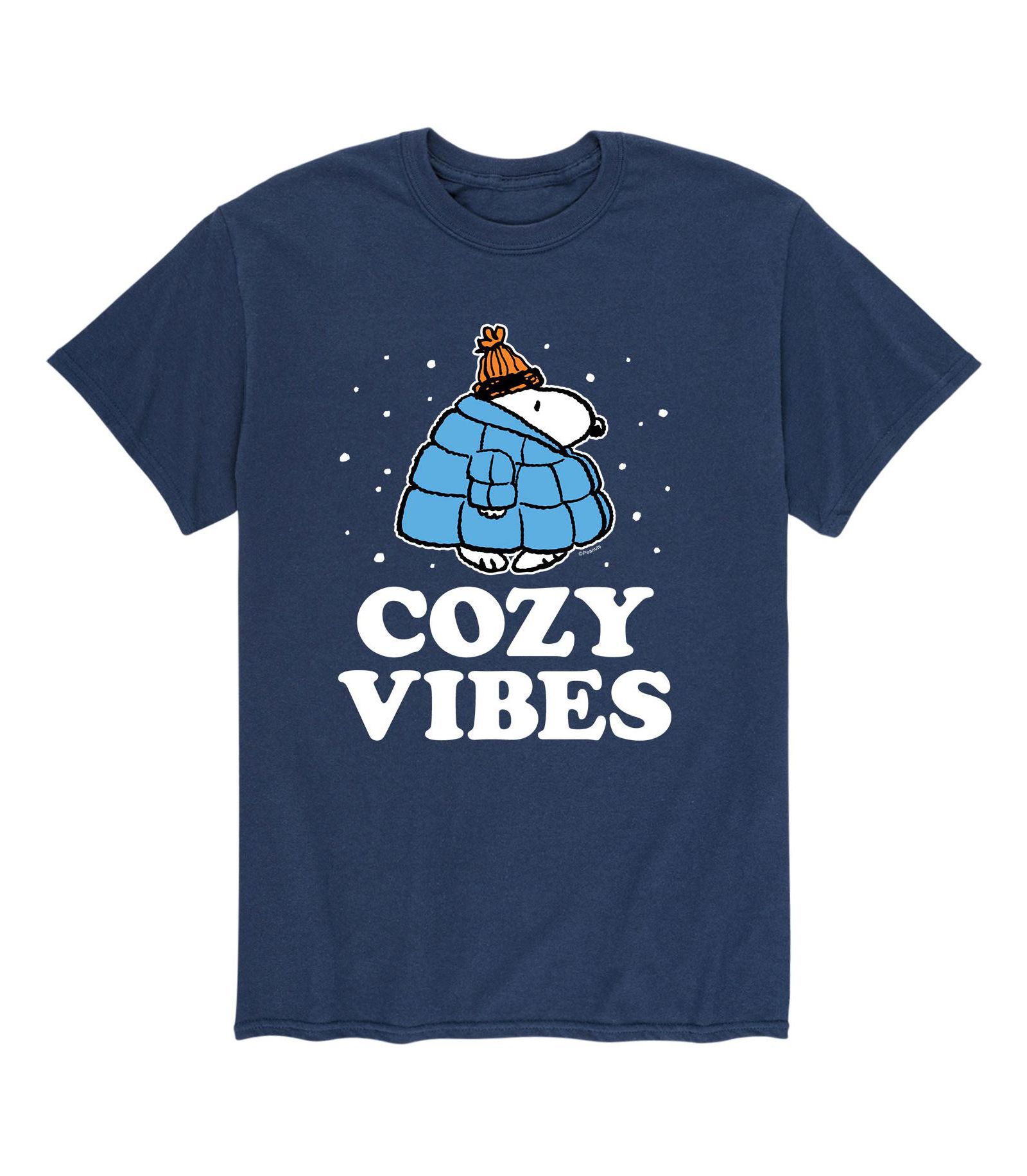 Men's Peanuts Cozy Vibes T-Shirt