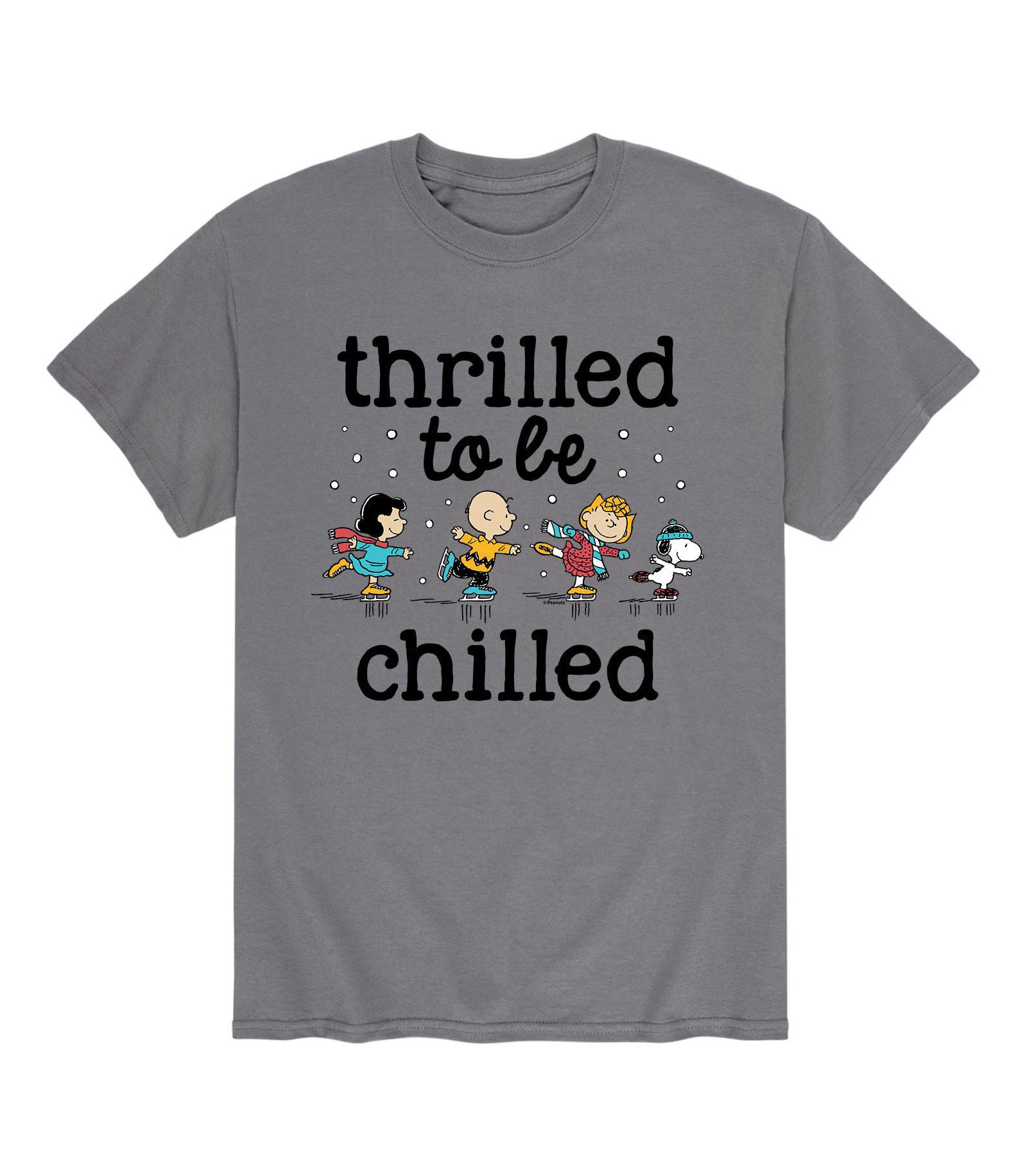 Men's Peanuts Thrilled Chilled T-Shirt