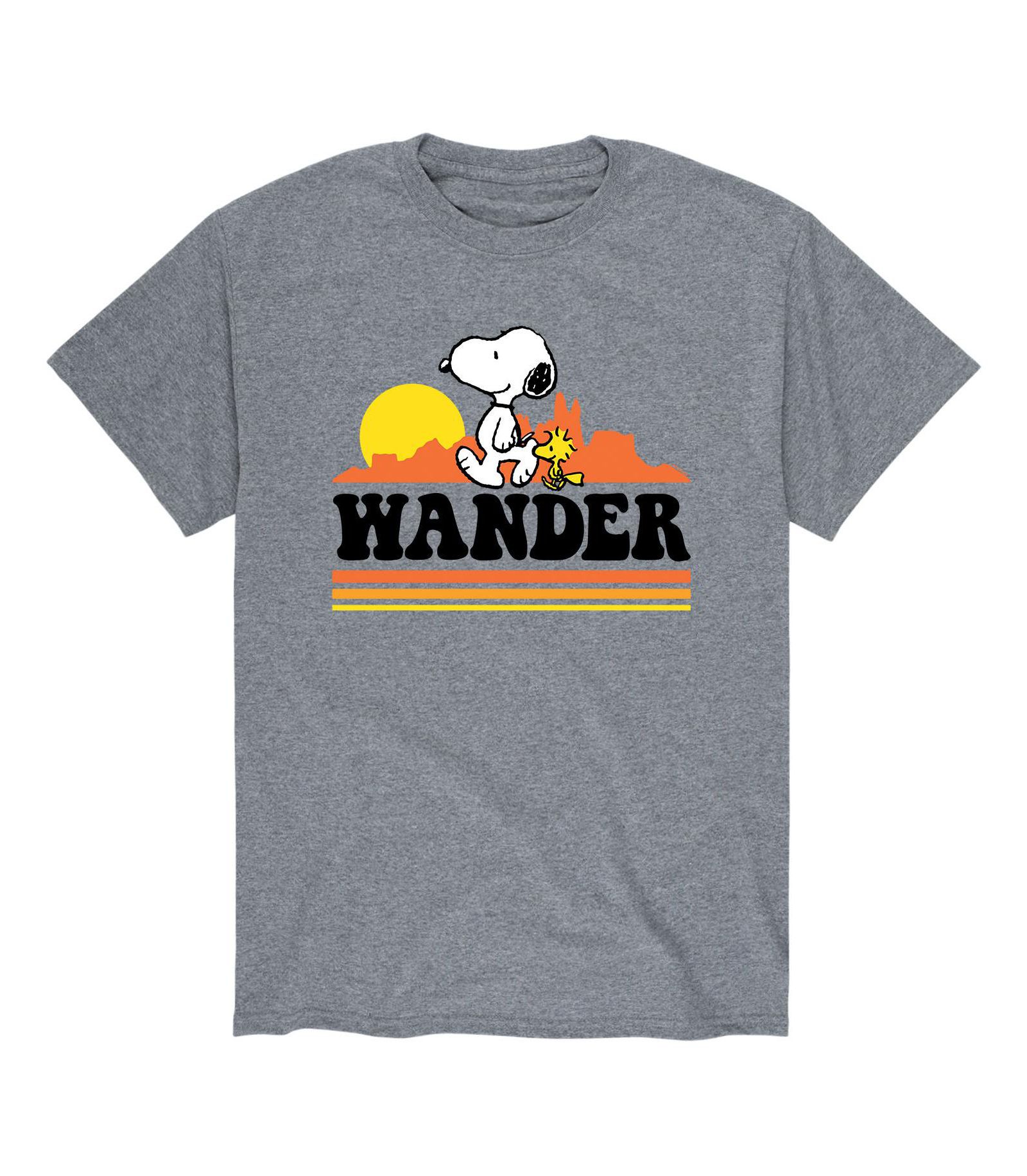 Мужская футболка Peanuts Wander