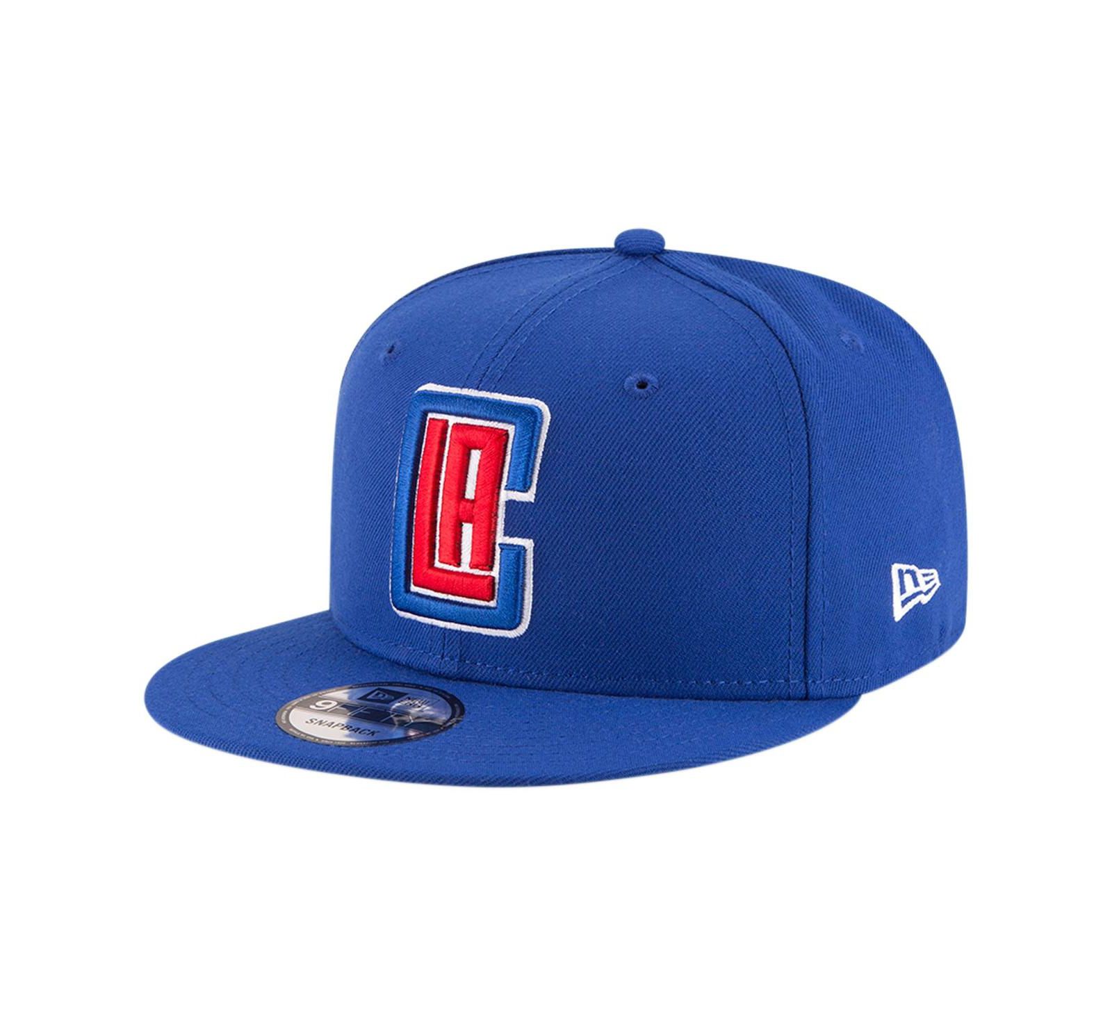 Мужская кепка New Era Royal LA Clippers Official Team Color 9FIFTY Adjustable Snapback