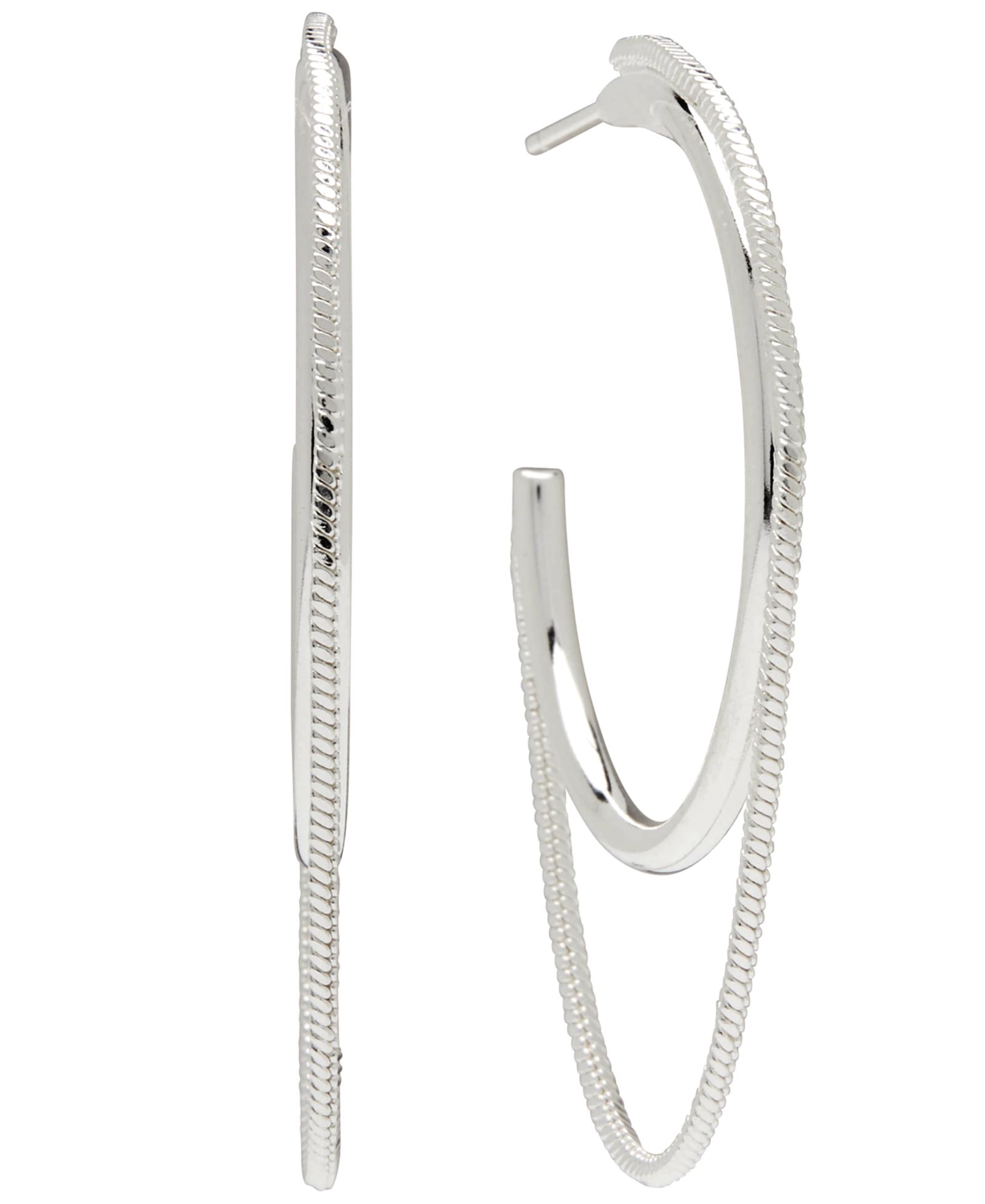 Женские серьги-кольца And Now This C Hoop
