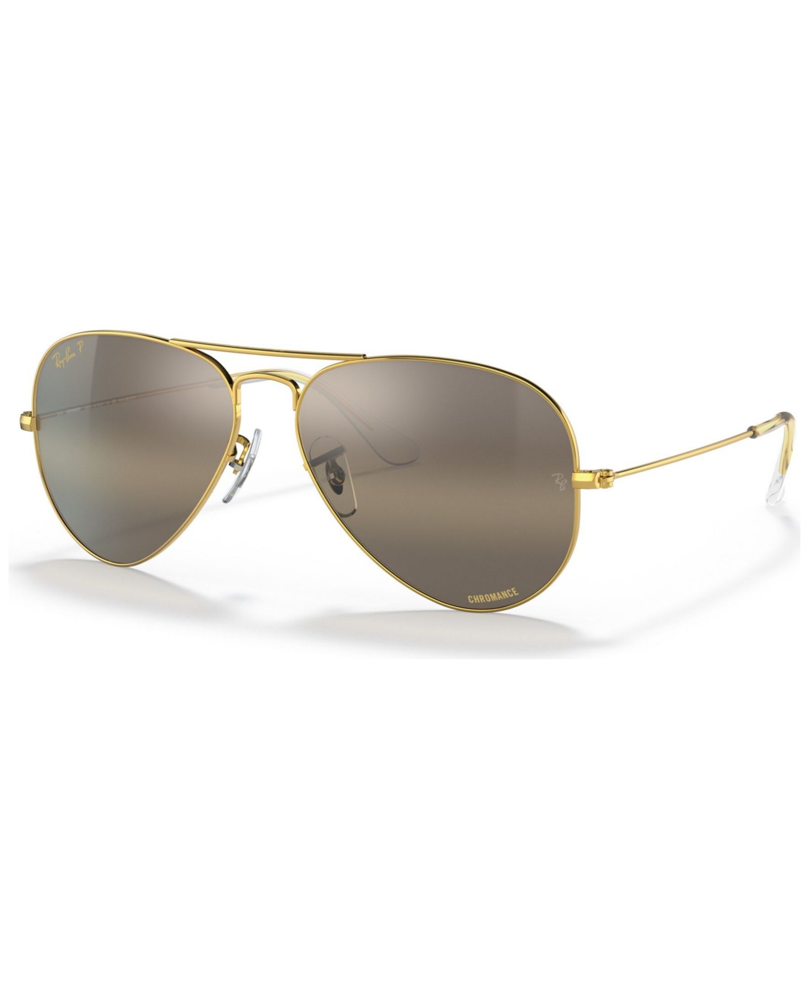 Солнцезащитные очки Ray-Ban Unisex Polarized, RB3025 AVIATOR LARGE METAL