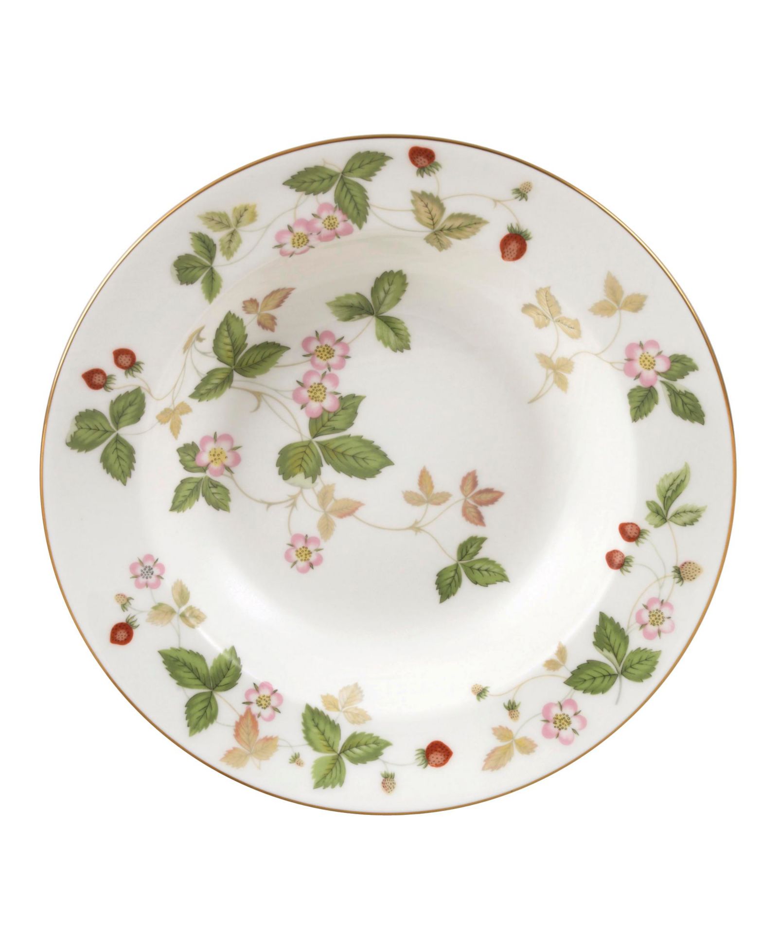 Суповая тарелка Wedgewood Wild Strawberry Rim