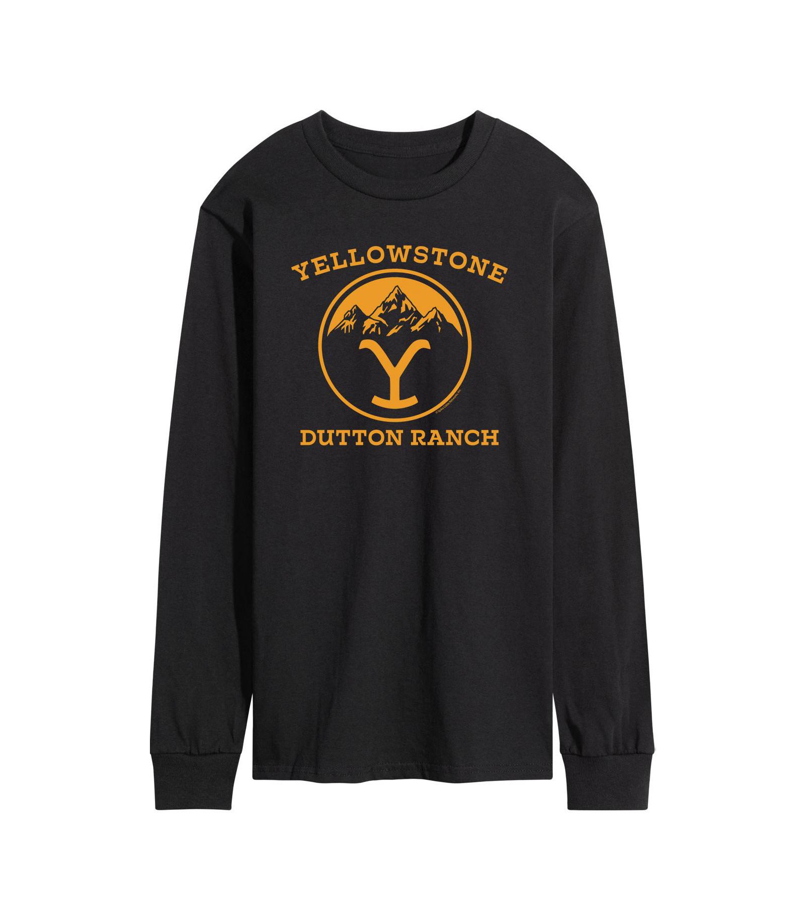 Men's Yellowstone Y Mountains Long Sleeve T-shirt
