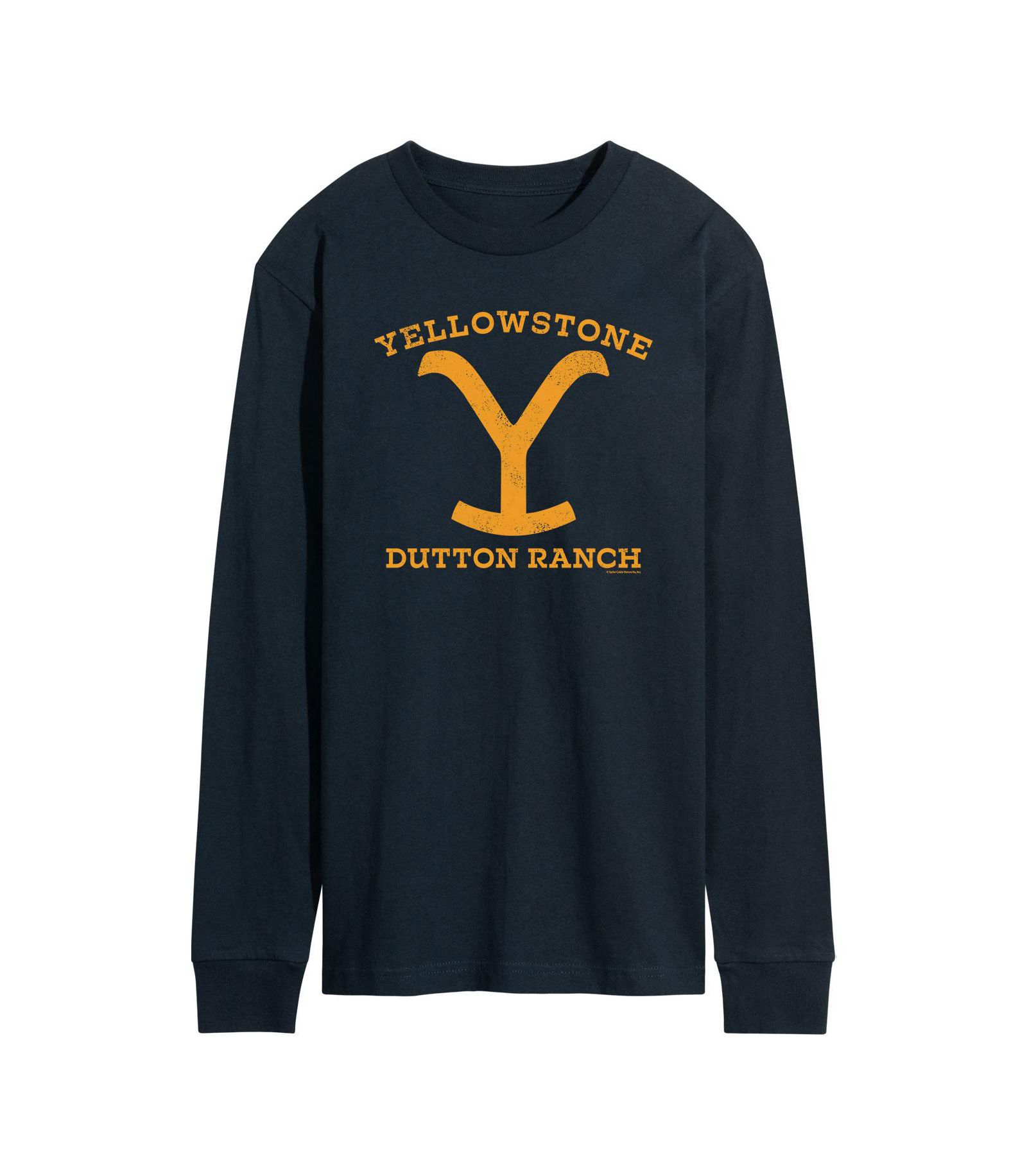 Men's Yellowstone Dutton Ranch Y Long Sleeve T-shirt