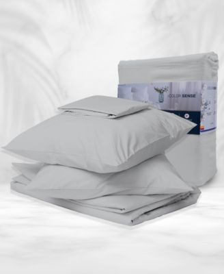 Color Sense 800 Thread Count Cotton Blend 4 Pc Sateen Sheet Set, King