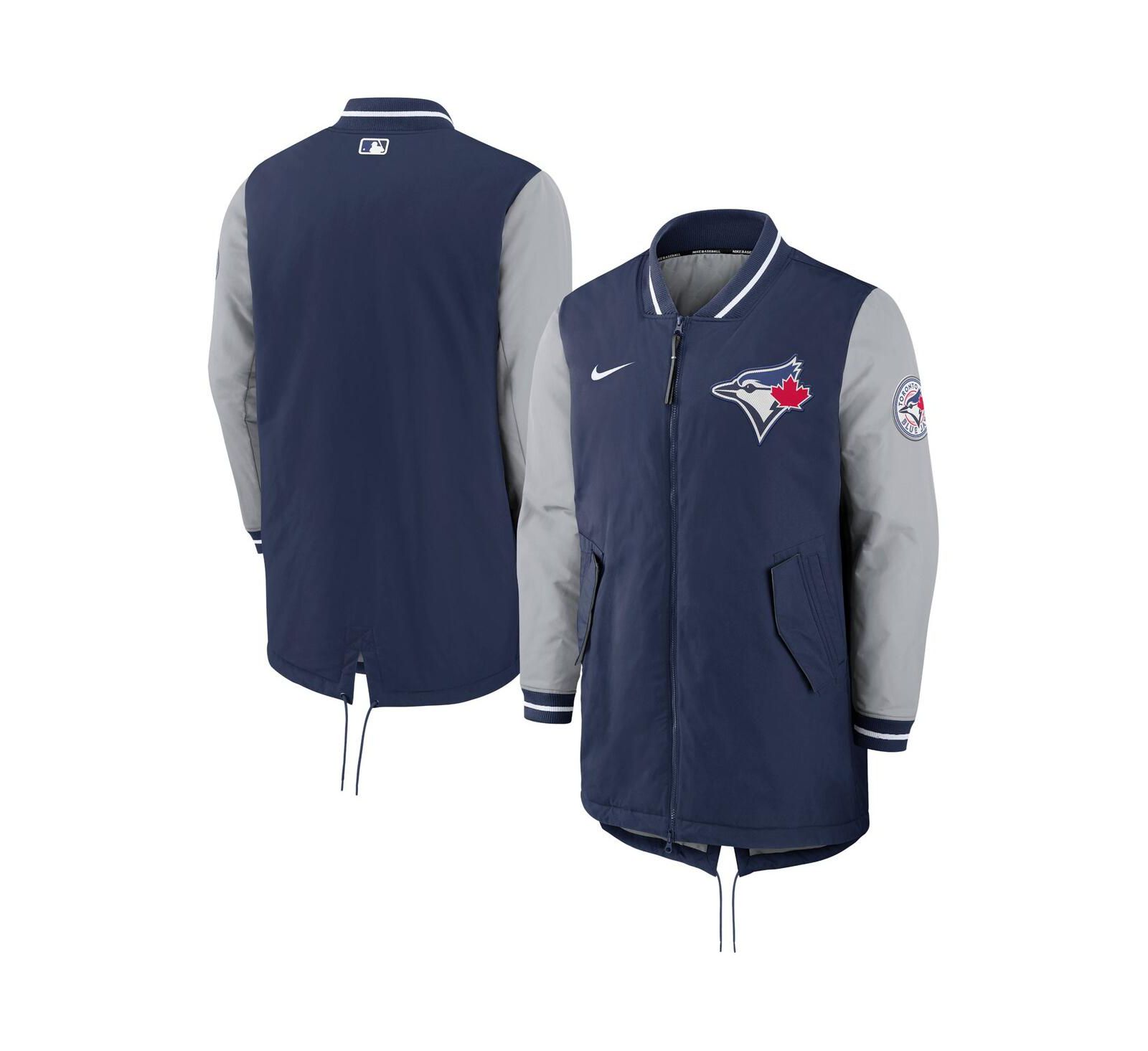 Men's Nike Navy Toronto Blue Jays Dugout Performance Full-Zip Jacket