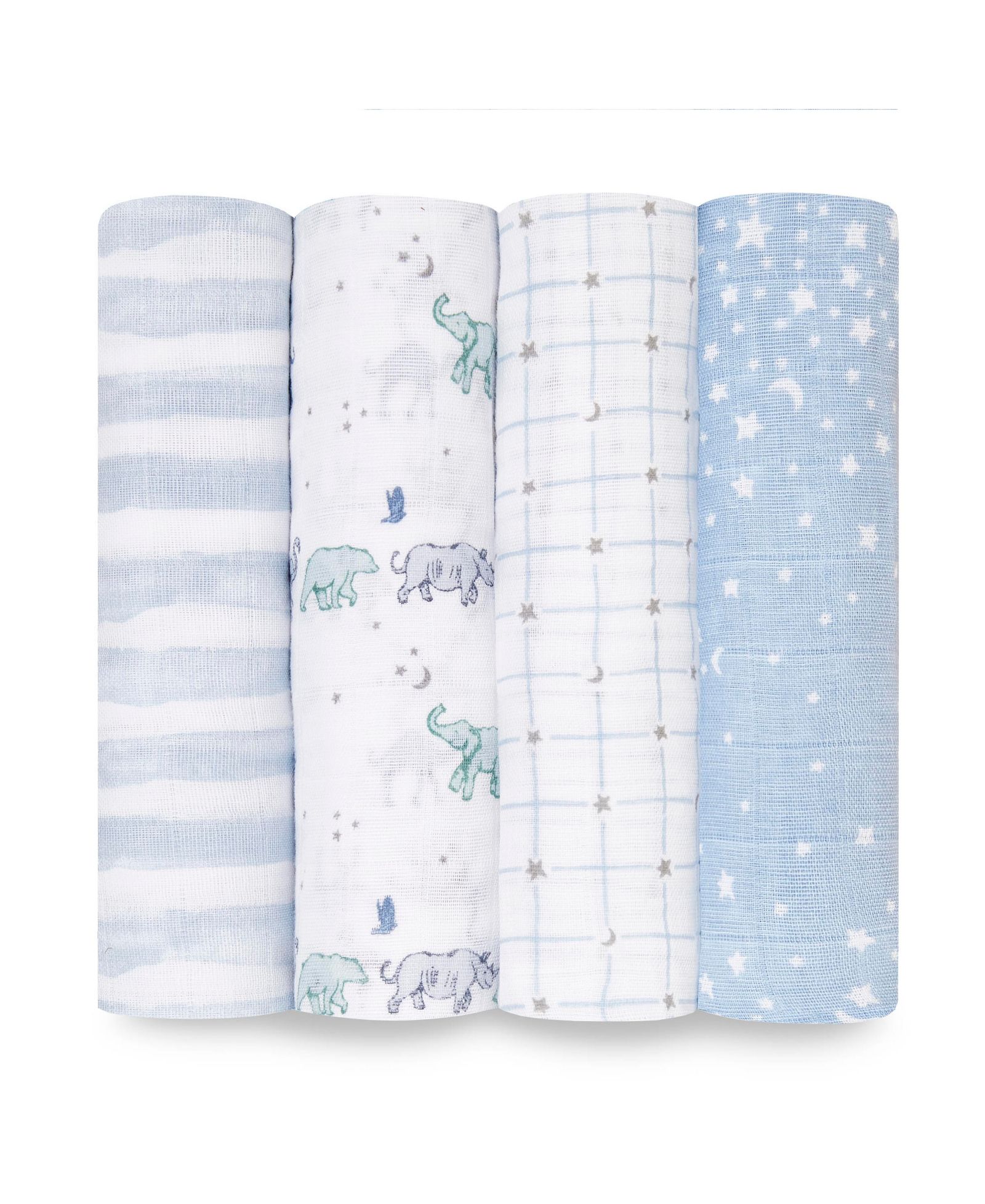 Пеленки aden by aden + anais Star Swaddle для новорожденных, 4 шт.