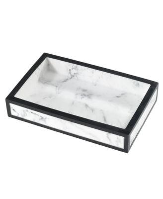 Мыльница Avanti Jasper из смолы с эффектом мрамора