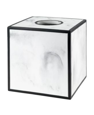 Коробка для салфеток Avanti Jasper с мраморным эффектом из смолы