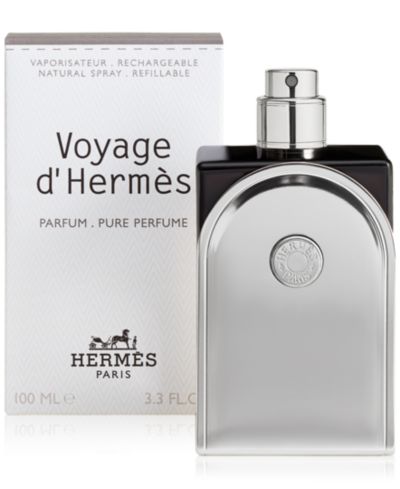 Духи Voyage d'Hermès Pure Perfume, Parfum Refillable Spray, 3.3 oz.