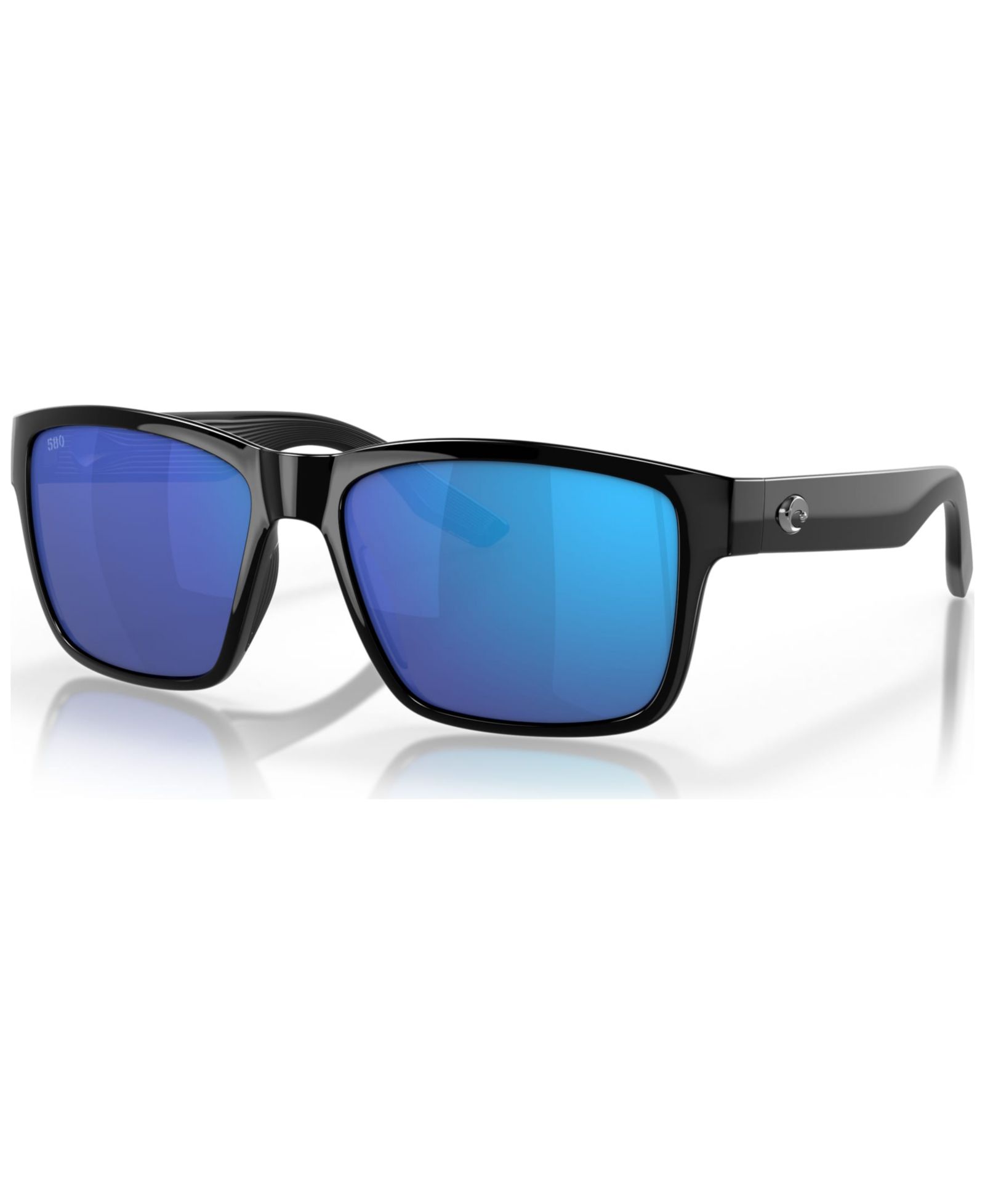 Costa Del Mar Men's Paunch Polarized Sunglasses, Mirror Polar 6S9049