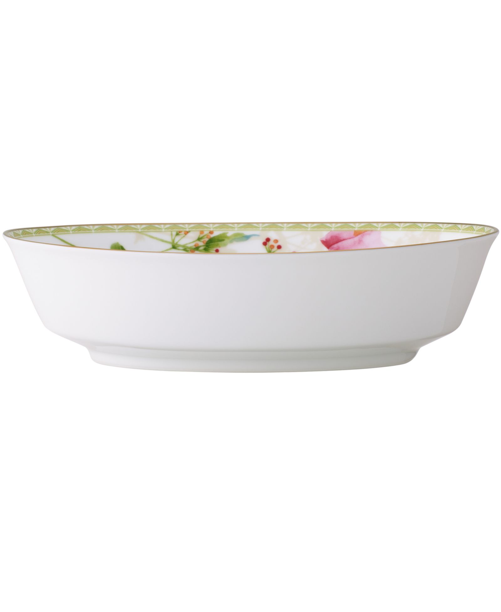 Noritake Poppy Place Oval Vegetable Bowl, 9.75", 32 oz.