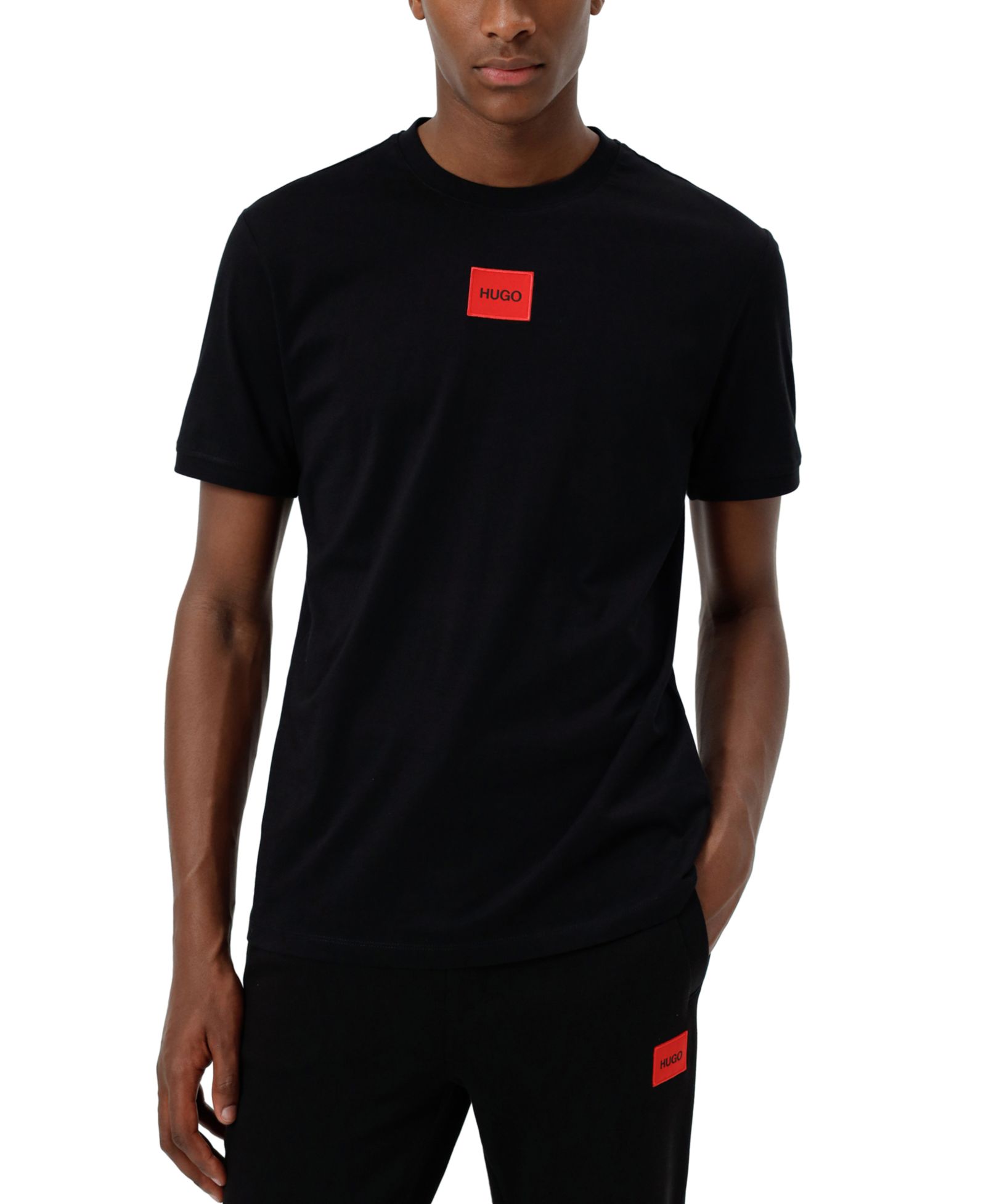 HUGO by Hugo Boss Men's Logo Patch T-Shirt