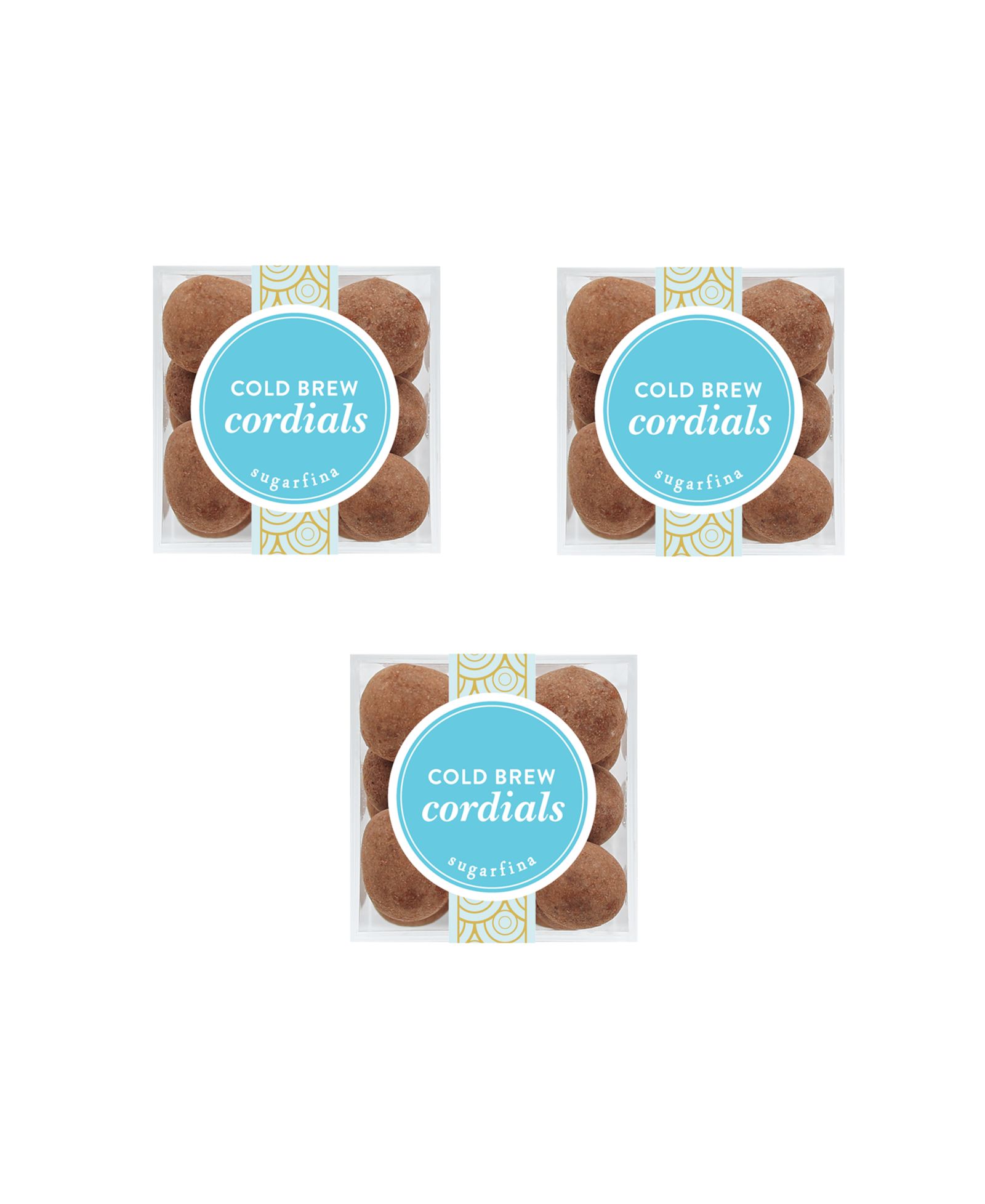 Sugarfina Набор конфет Sugarfina Cold Brew Cordials - Small Cube Kit (3 шт.)