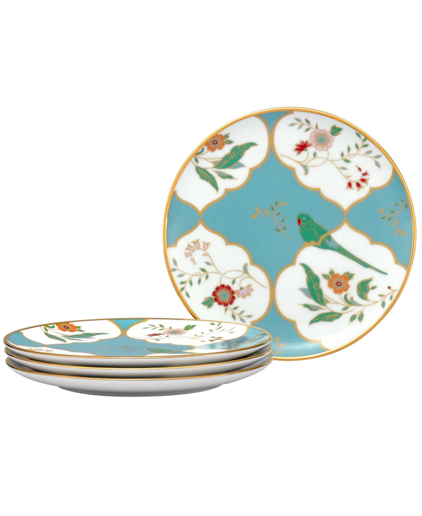 Набор тарелок Noritake Lodi's Morning Set of 4 Coupe Salad, 8.25"
