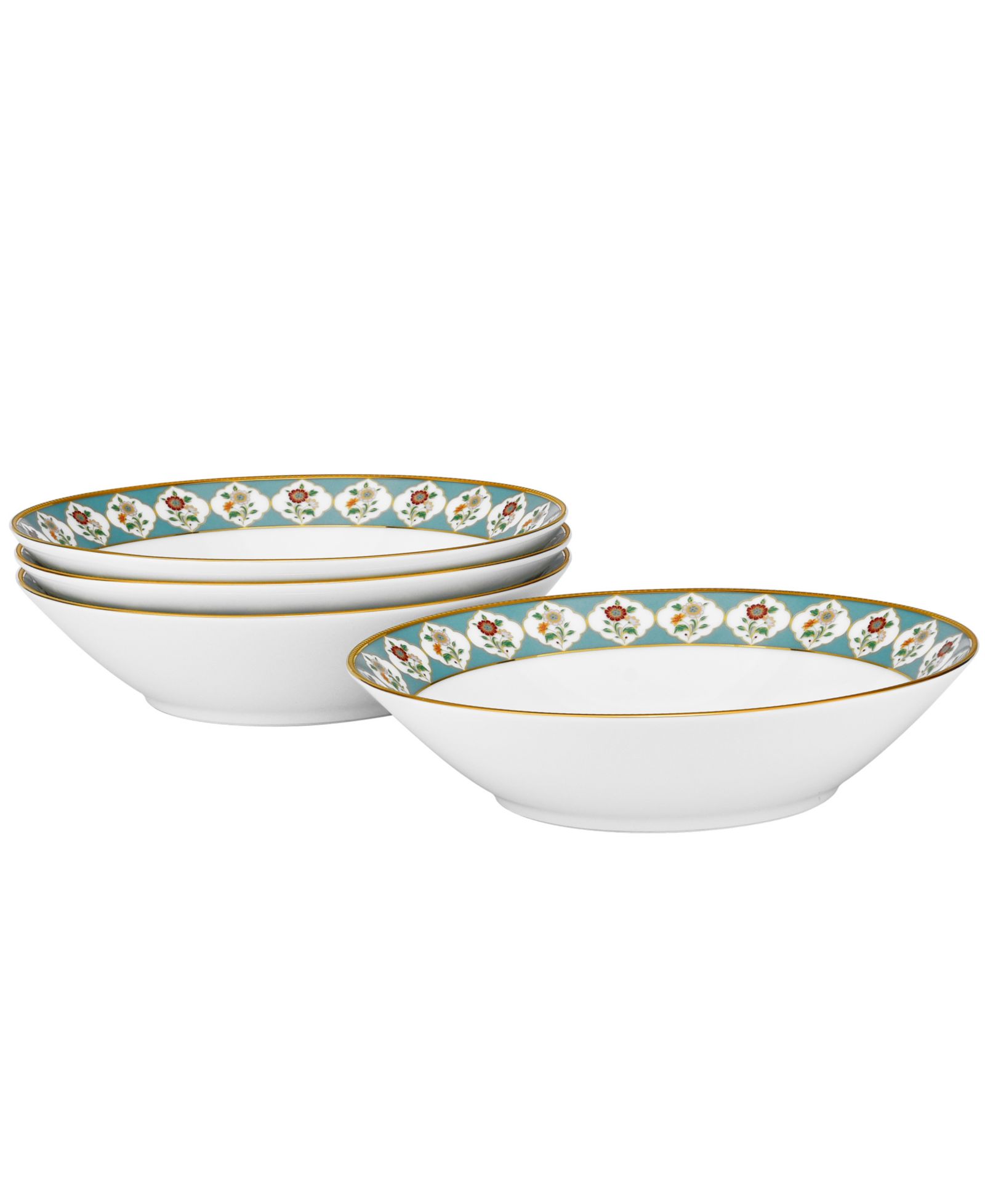 Набор из 4 суповых тарелок Noritake Lodi's Morning, 7.50", 12 oz.