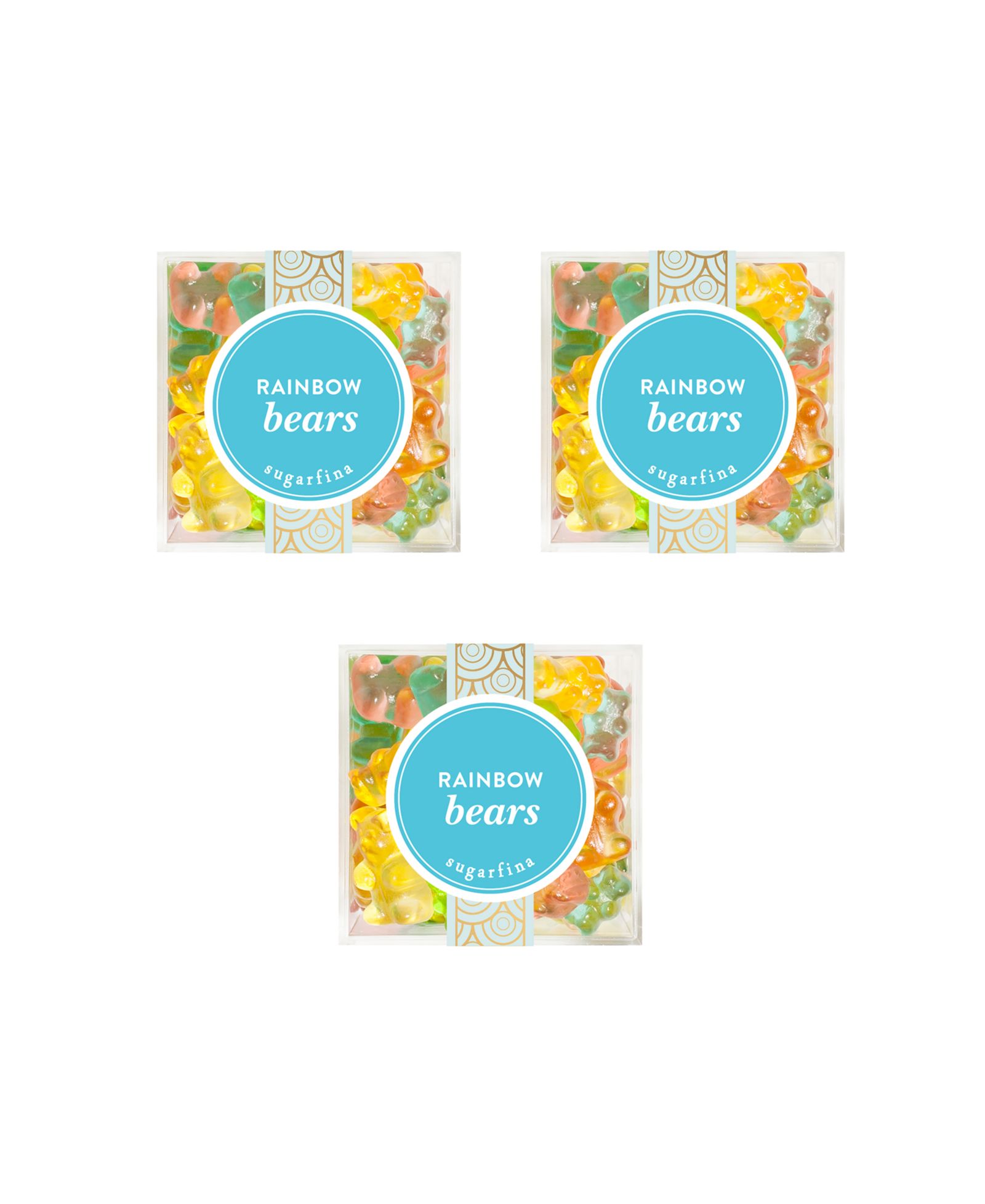 Sugarfina Rainbow Bears набор конфет Small Cube Kit (3 шт.)
