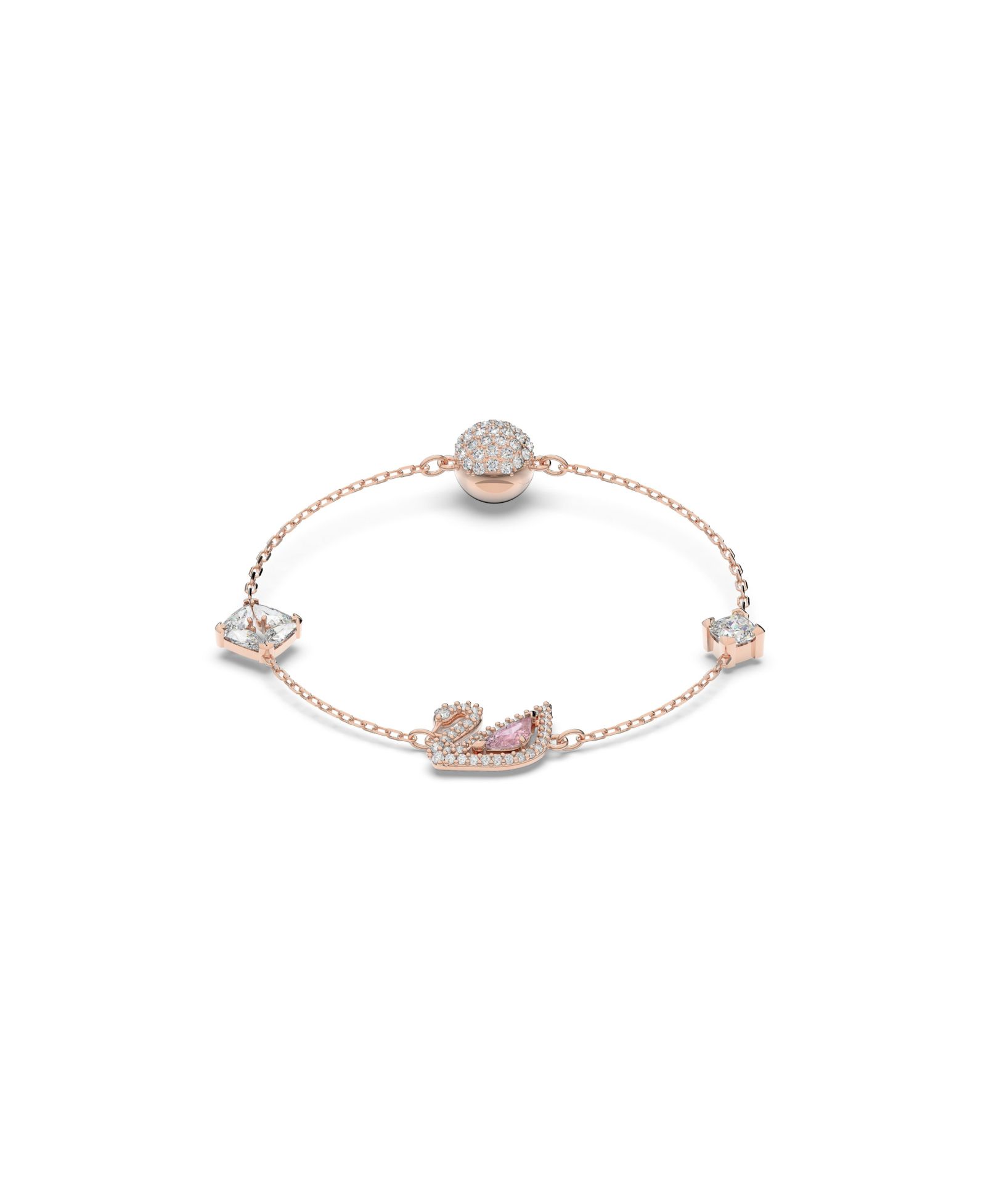 Браслет Swarovski Dazzling Swan Magnetic Rose Gold Tone Plated