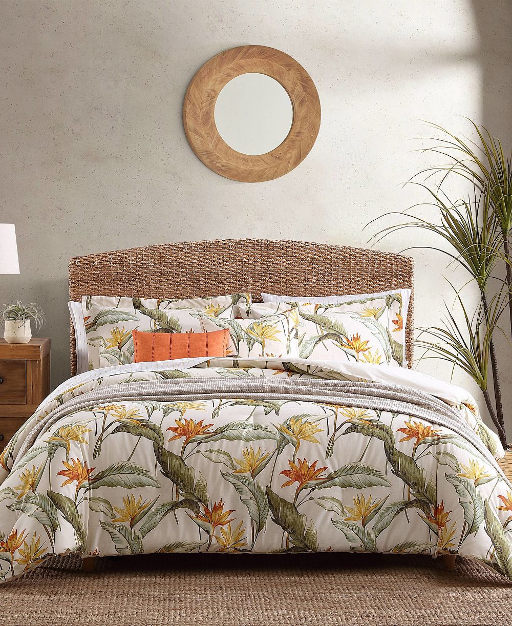 Tommy Bahama Home комплект постельного белья Birds of Paradise из 5 предметов, размер Full/Queen