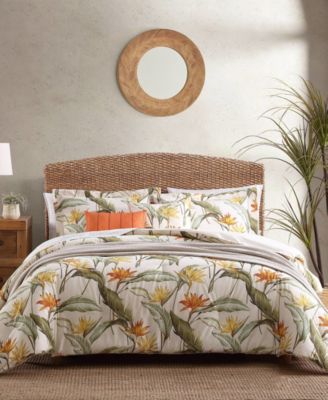 Tommy Bahama Home Birds of Paradise 5 Piece Comforter Set, King