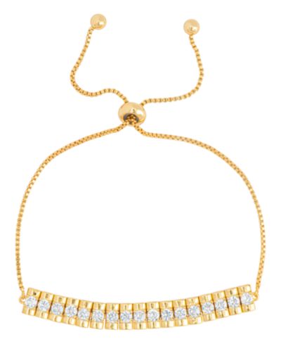 Женский браслет Macy's с позолотой 14k