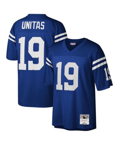 Мужское джерси Mitchell & Ness Johnny Unitas Royal Baltimore Colts Legacy Replica