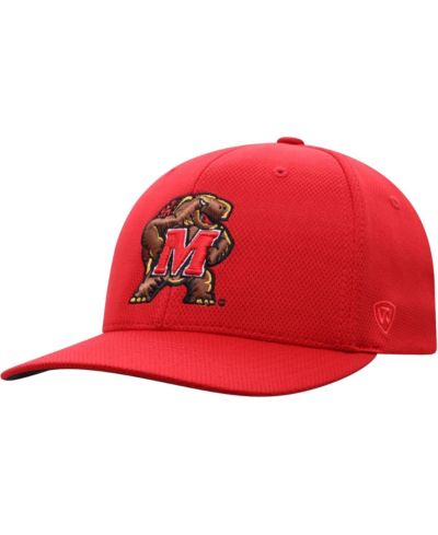 Мужская кепка Top of the World Maryland Terrapins Reflex Logo Flex красного цвета
