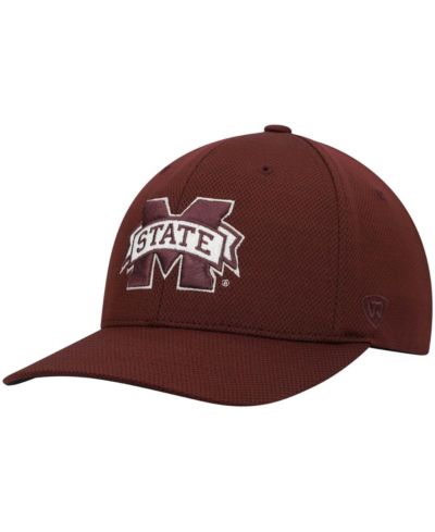 Men's Top of The World Maroon Mississippi State Bulldogs Reflex Logo Flex Hat