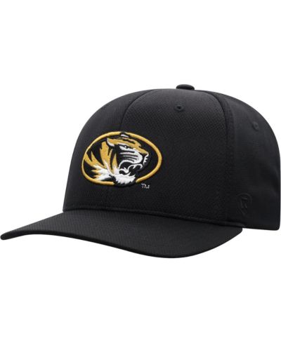 Мужская кепка Top of the World Black Missouri Tigers Reflex Logo Flex Hat