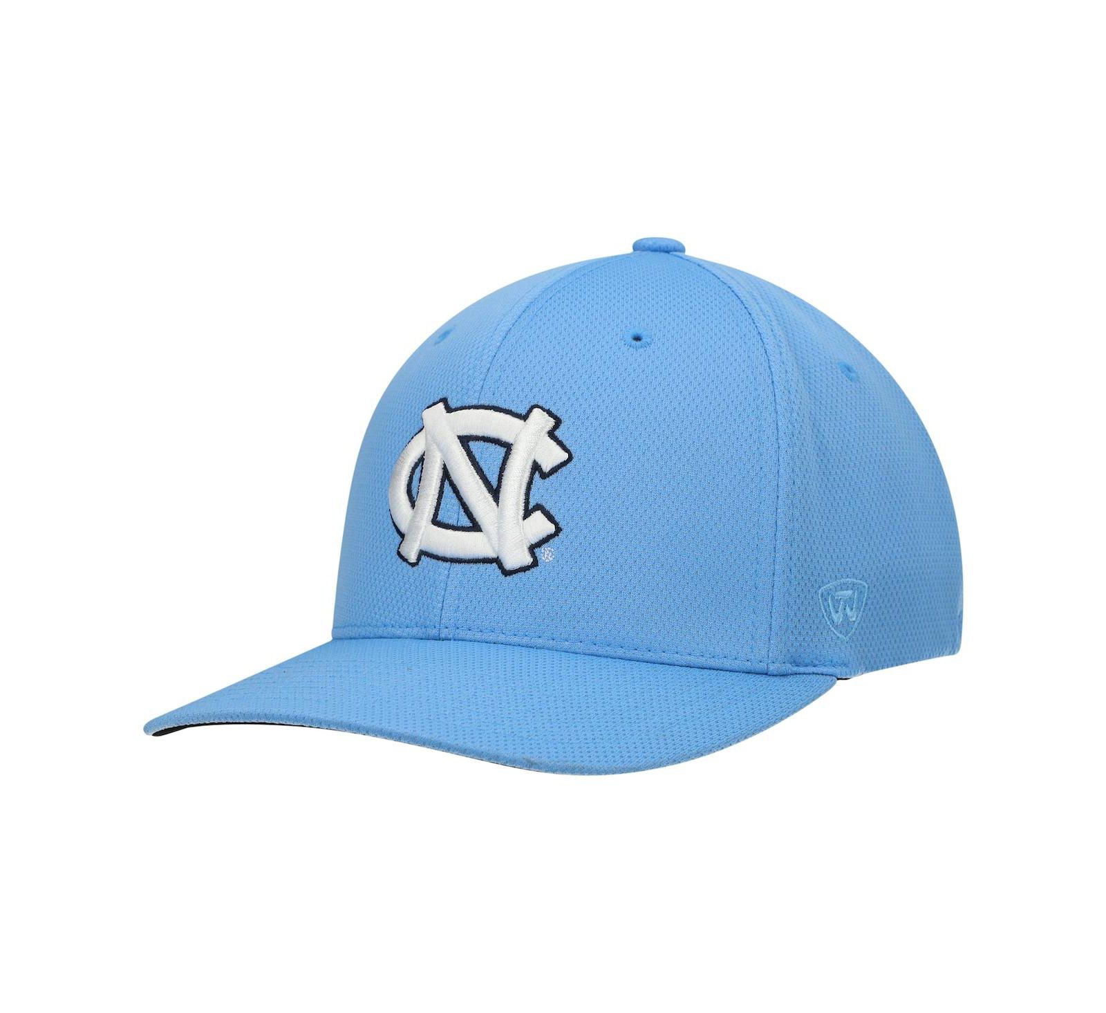 Кепка Top of the World Men's Carolina Blue North Carolina Tar Heels Reflex Logo Flex