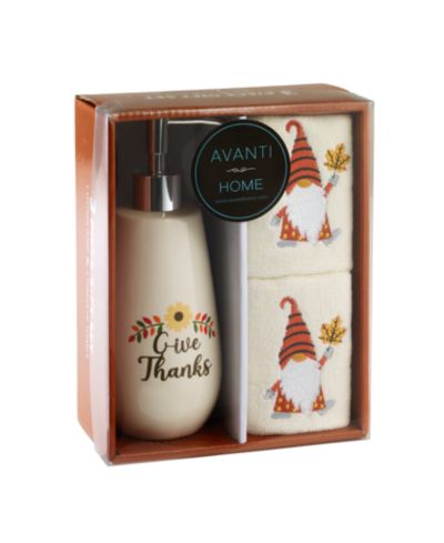Набор Avanti Give Thanks, 3 предмета (дозатор и полотенце)