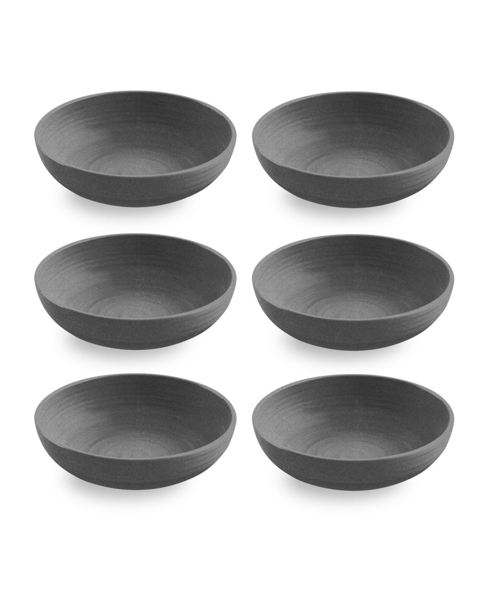 Набор из 6 низких чаш Abode Homewares 8" Planta Artisan, 43.3 oz