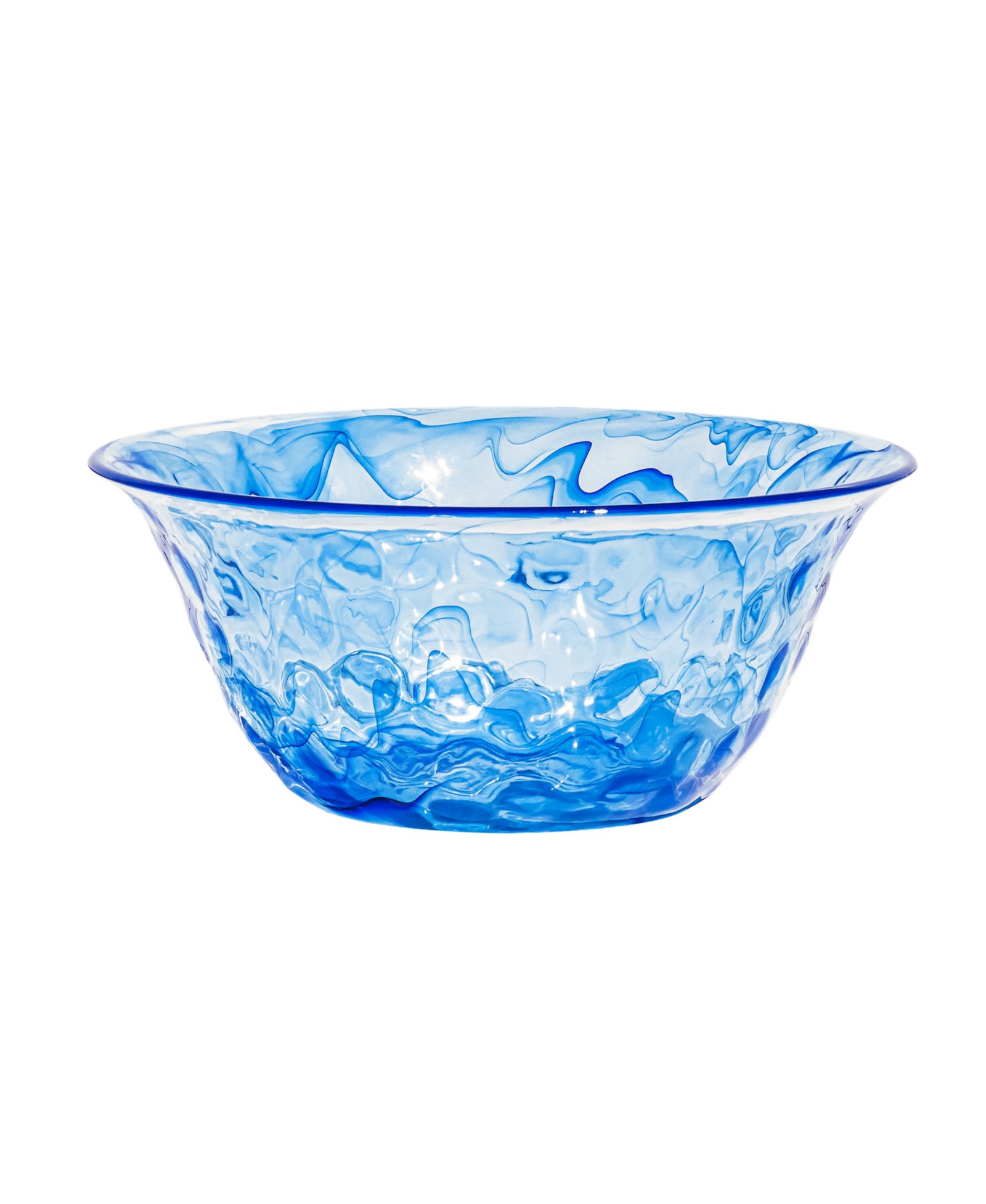 Abode Homewares Aegean Swirl Serve Bowl, 12.5"