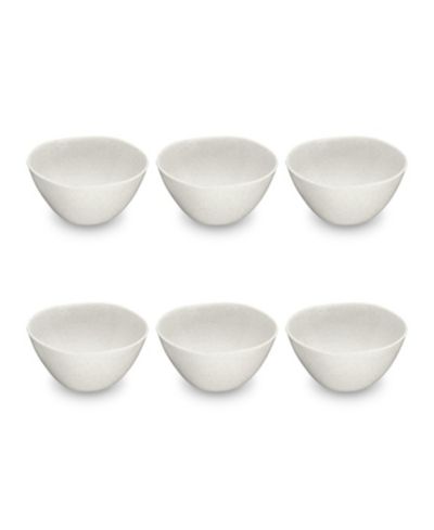 Abode Homewares 5.9"  Wheat PP 6-Piece Bowl Set, 19 oz