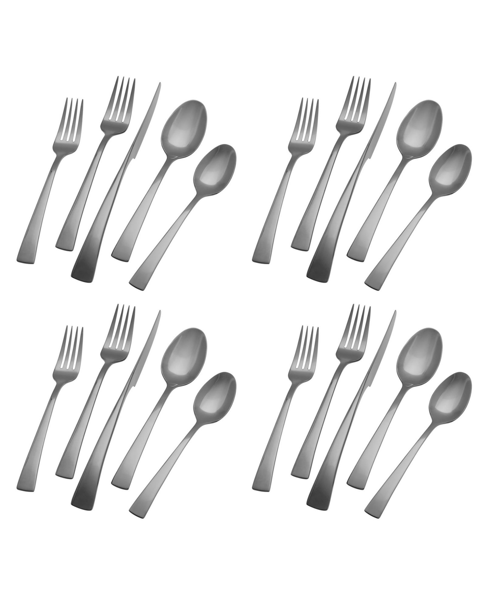 Столовый набор ZWILLING Bellasera Slate из нержавеющей стали 18/10, 20 предметов, на 4 персоны