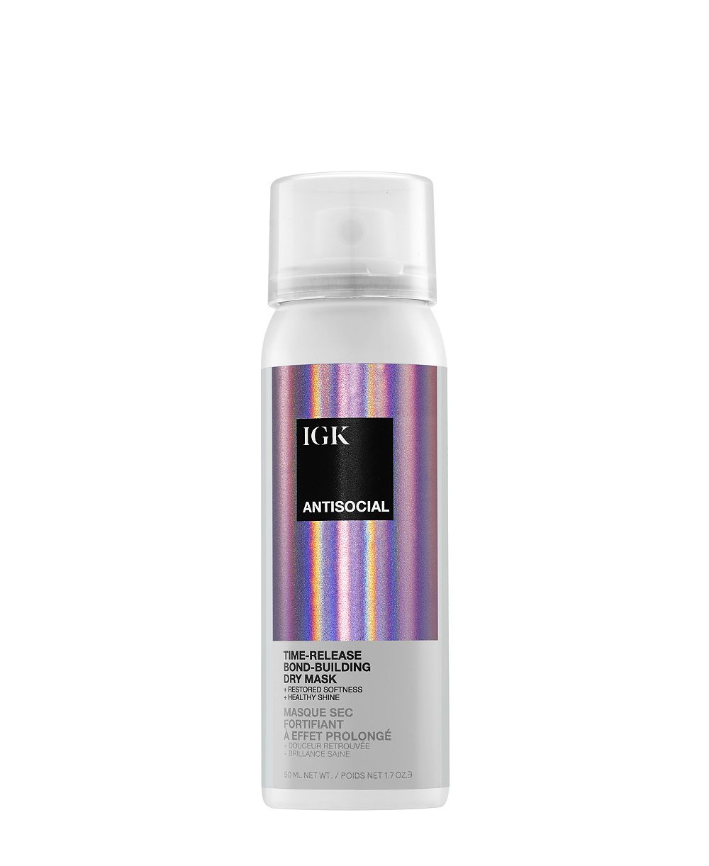 IGK Hair Antisocial Overnight Bond-Building Dry Hair Mask - Travel Size