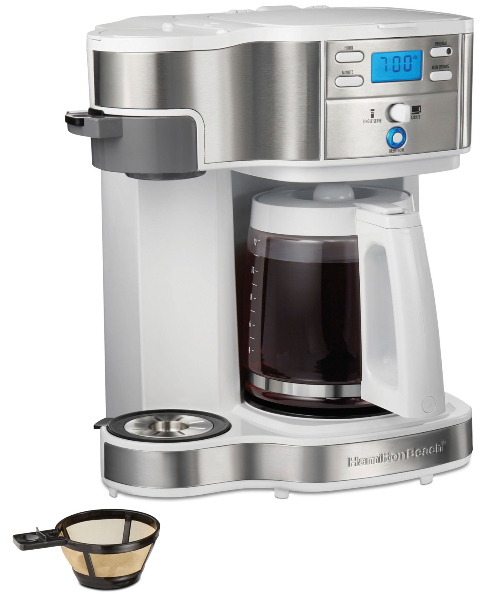 Кофеварка Hamilton Beach 2-Way Programmable, 12-Cup
