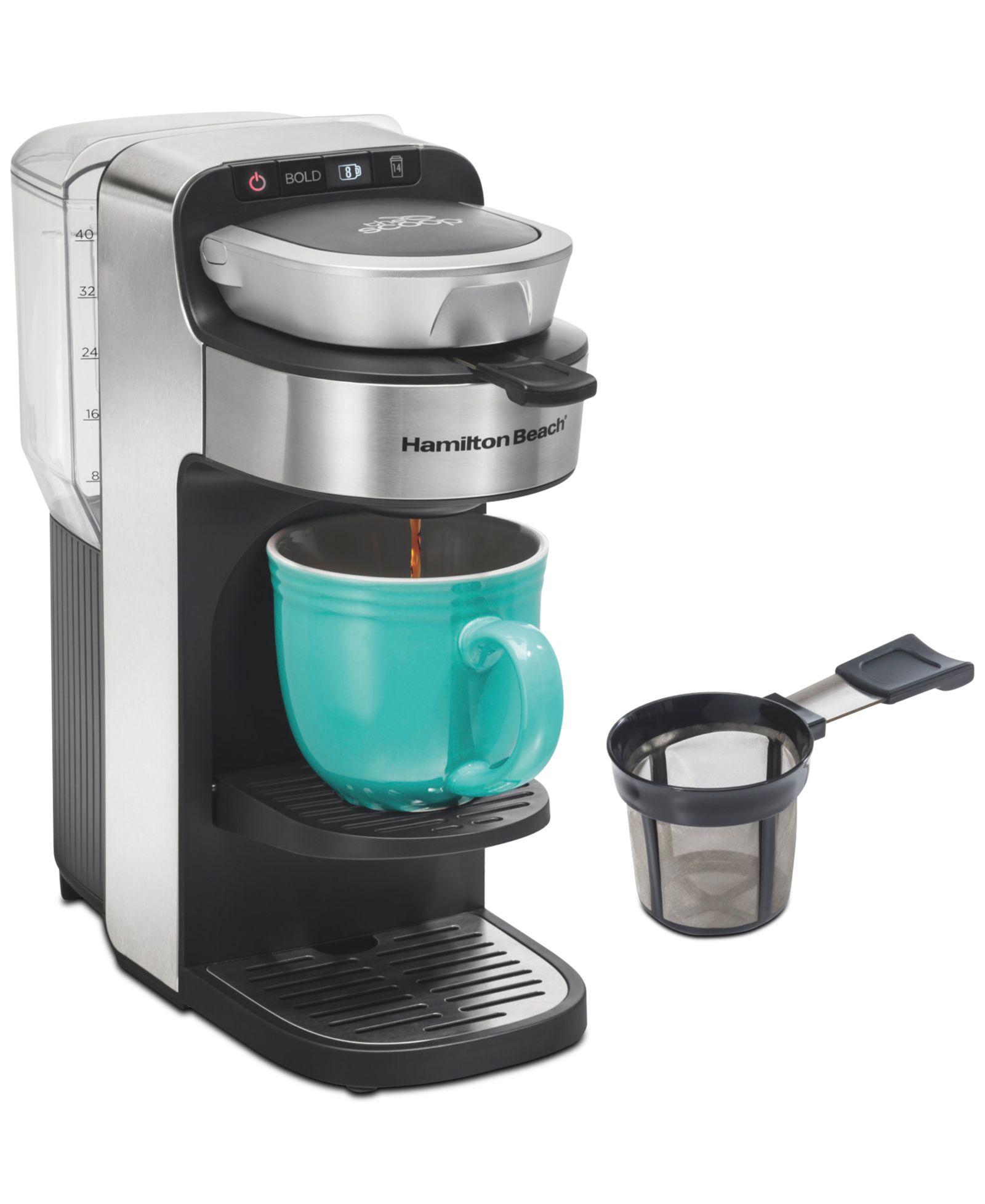Кофеварка Hamilton Beach The Scoop Single-Serve with Removable Reservoir