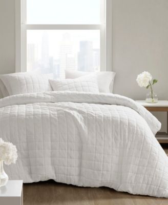 N Natori Cocoon Quilt Top 3-Pc. Comforter Set, King/California King