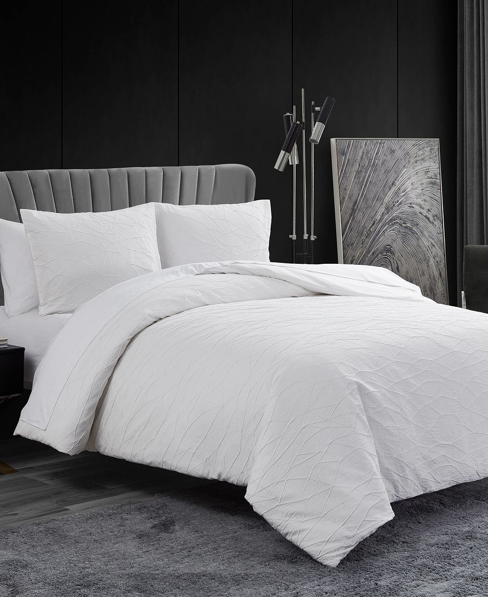 Комплект из 3 предметов Vera Wang Abstract Crinkle, Queen