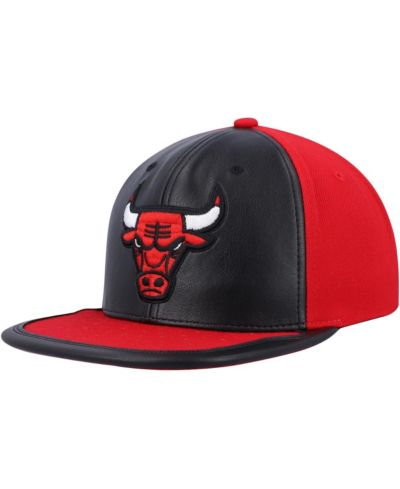 Мужская кепка Mitchell & Ness Black, Red Chicago Bulls Day One Snapback