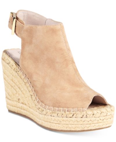 Женские босоножки на танкетке Kenneth Cole New York Olivia Espadrille Peep-Toe